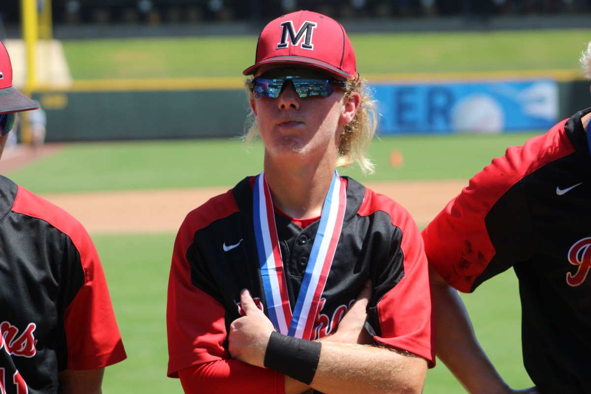 Boyd Maypearl 3A UIL state semifinals Texas baseball playoffs 060923 Andrew McCulloch 210